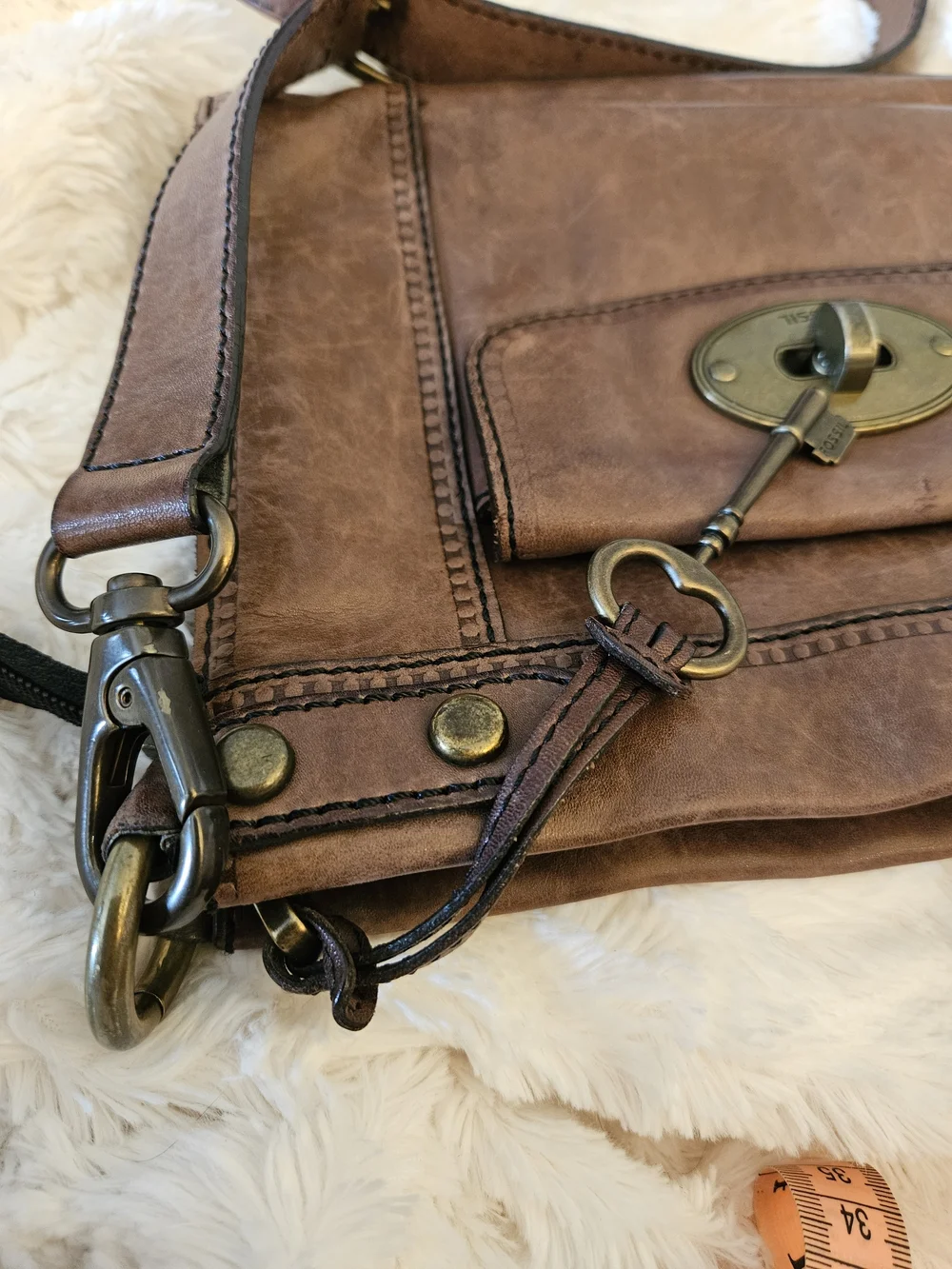 ✨️Fossil Live Long Vintage Maddox Crossbody Bag - Picture 8 of 8